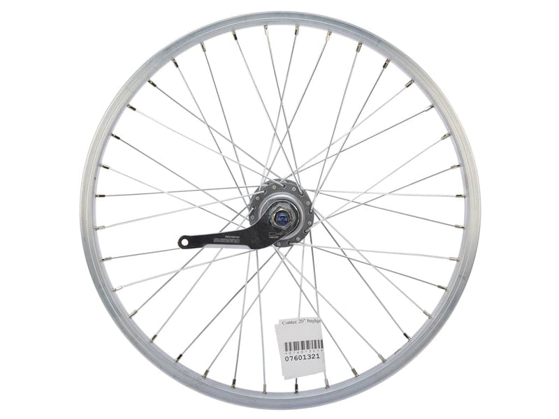 Se Contec 20" baghjul - Aluminiumsfælg - 19-406 - Shimano Nexus 3 gear - Sølv ❤ Kæmpe udvalg i Contec ❤ Hurtig levering: 1 - 2 Hverdage samt billig fragt - Varenummer: CKP-4250311330228 og barcode / Ean: &