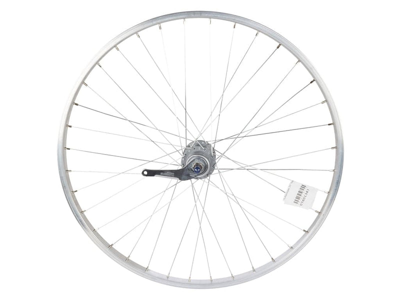 Se Schürmann 26" baghjul - Aluminiumsfælg - 21-559 - Shimano Nexus 3 gear - Sølv ❤ Kæmpe udvalg i Schürmann ❤ Hurtig levering: 1 - 2 Hverdage samt billig fragt - Varenummer: CKP-4250311330242 og barcode / Ean: &