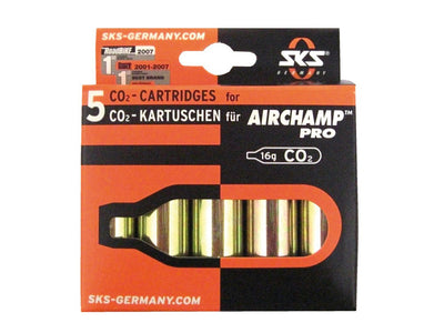 Se Co2 Patron Air Champ uden gevind 5 stk. a 16 gram i sæt. ❤ Stort online udvalg i SKS ❤ Hurtig levering: 1 - 2 Hverdage samt billig fragt ❤ Varenummer: CKP-4002556121440 og barcode / Ean: '4002556121440 på lager - Udsalg på Cykelpumper Spar op til 54% - Over 360 kendte mærker på udsalg