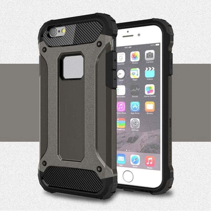 Se iPhone 6/6s - Armor Guard Hybrid cover/etui - Kaffe ✔ Kæmpe udvalg i Capida ✔ Hurtig levering: 1 - 2 Hverdage samt billig fragt - Varenummer: CPD-V3310111557I og barcode / Ean: 10111557I på lager - Udsalg på Mobil tilbehør Spar op til 66% - Over 412 kendte brands på udsalg