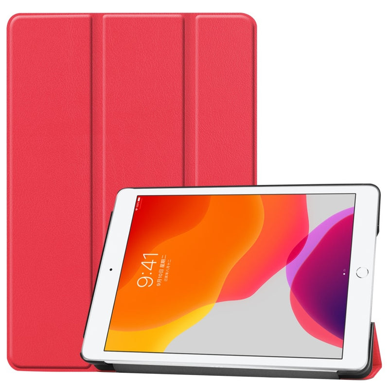 Se iPad 10.2 (2019/2020/2021) - Tri-Fold smart læder cover - Rød ✔ Kæmpe udvalg i Capida ✔ Hurtig levering: 1 - 2 Hverdage samt billig fragt - Varenummer: CPD-V33101118241D og barcode / Ean: 101118241D på lager - Udsalg på Tablets tilbehør Spar op til 51% - Over 360 kendte mærker på udsalg