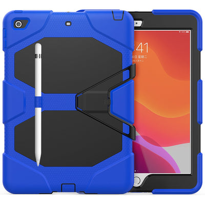 Se iPad 10.2 (2019/2020/2021) Shockproof Hybrid cover med Kickstand - Blå ✔ Kæmpe udvalg i Capida ✔ Hurtig levering: 1 - 2 Hverdage samt billig fragt - Varenummer: CPD-V33101119148D og barcode / Ean: 101119148D på lager - Udsalg på Tablets tilbehør Spar op til 66% - Over 360 kendte mærker på udsalg