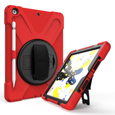 Se iPad 10.2 (2019/2020/2021) - SWIVEL Hybridcover m/Kickstand & Holder til Touch pen - Rød ✔ Kæmpe udvalg i Capida ✔ Hurtig levering: 1 - 2 Hverdage samt billig fragt - Varenummer: CPD-V33101119262D og barcode / Ean: 101119262D på lager - Udsalg på Tablets tilbehør Spar op til 59% - Over 360 kendte mærker på udsalg