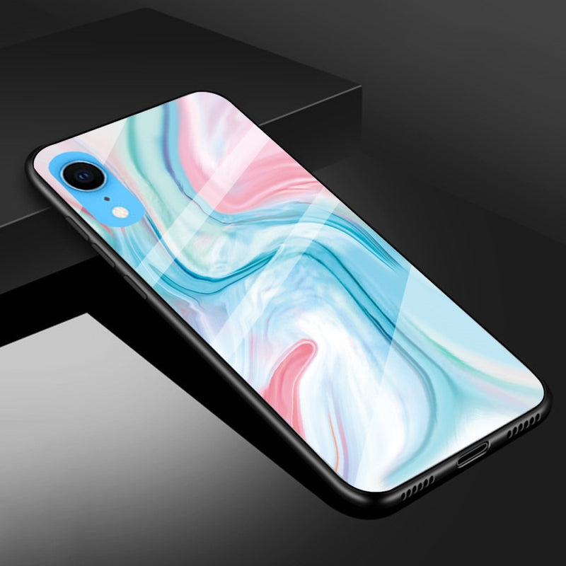 Se iPhone XR - Hard cover med bagside af hærdet glas - Marmor Design - Style F ✔ Kæmpe udvalg i Capida ✔ Hurtig levering: 1 - 2 Hverdage samt billig fragt - Varenummer: CPD-V33101119560F og barcode / Ean: 101119560F på lager - Udsalg på Mobil tilbehør Spar op til 57% - Over 412 kendte brands på udsalg