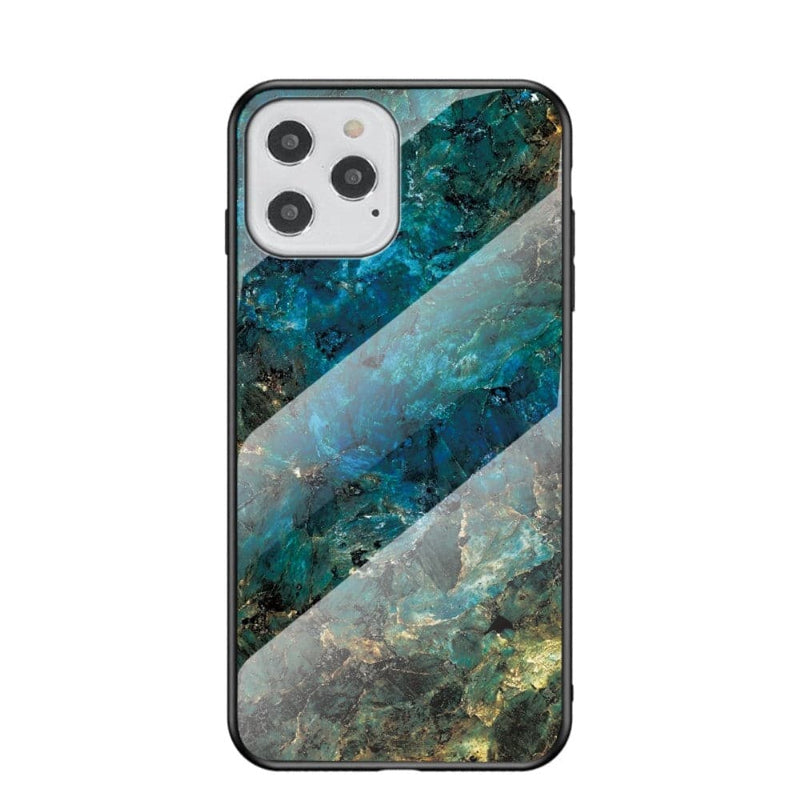 Se iPhone 12 / 12 Pro - Hybrid cover med bagside af hærdet glas - Marmor Design - Emerald ❤ Kæmpe udvalg i Capida ❤ Hurtig levering: 1 - 2 Hverdage samt billig fragt - Varenummer: CPD-V33101121746F og barcode / Ean: 101121746F på lager - Udsalg på Mobil tilbehør Spar op til 64% - Over 454 kendte mærker på udsalg