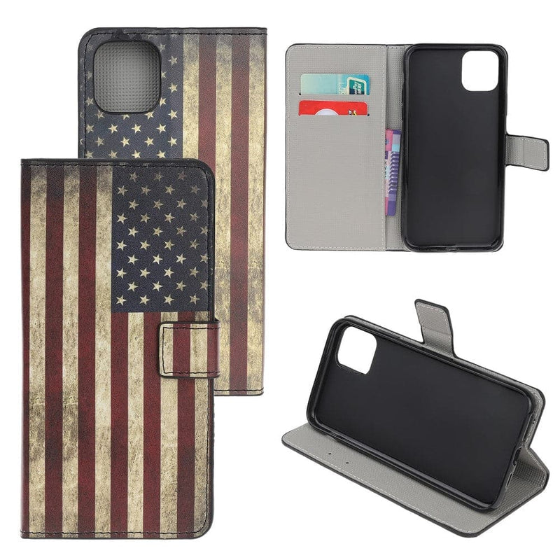 Se iPhone 12 mini - Læder cover / pung med Design print - Vintage American Flag ❤ Kæmpe udvalg i Capida ❤ Hurtig levering: 1 - 2 Hverdage samt billig fragt - Varenummer: CPD-V33101121806C og barcode / Ean: 101121806C på lager - Udsalg på Mobil tilbehør Spar op til 67% - Over 454 design brands på udsalg