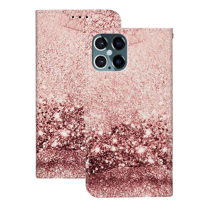 Se iPhone 12 / 12 Pro - Læder cover / pung - mønstret Design - Glitter ✔ Kæmpe udvalg i  Capida ✔ Hurtig levering: 1 - 2 Hverdage samt billig fragt - Varenummer: CPD-V33101122744E og barcode / Ean: 101122744E på lager - Udsalg på Mobil tilbehør Spar op til 56% - Over 412 kendte brands på udsalg