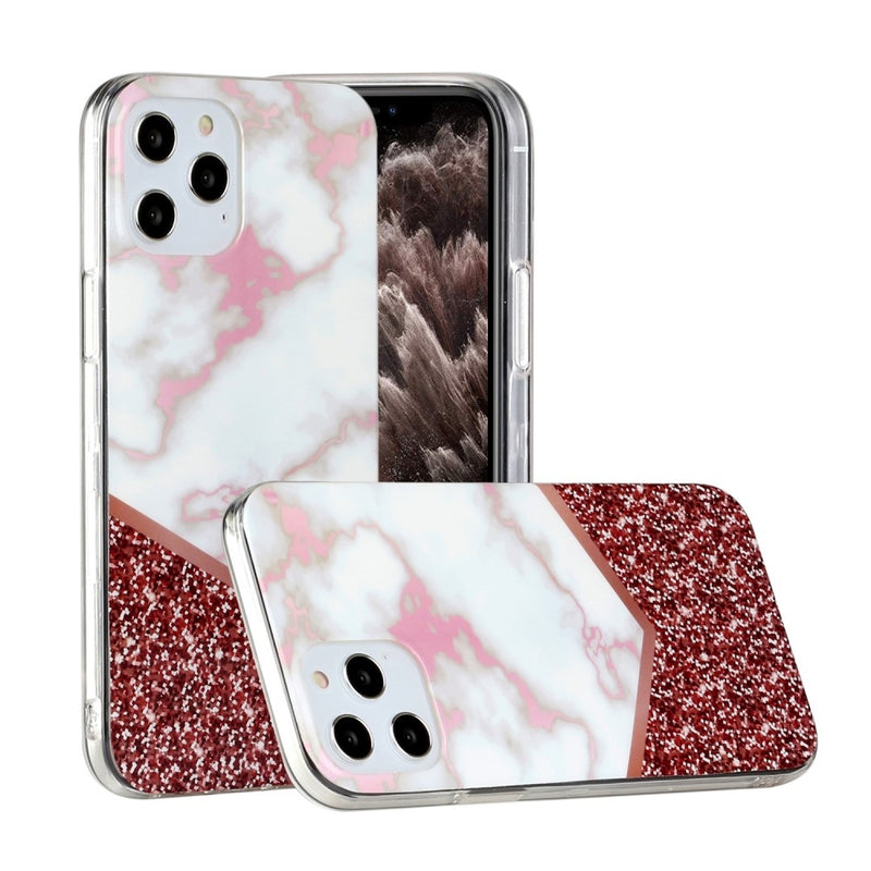 Se iPhone 12 / 12 Pro - Gummi cover i Marmor Design - Hvid/rød ✔ Kæmpe udvalg i  Capida ✔ Hurtig levering: 1 - 2 Hverdage samt billig fragt - Varenummer: CPD-V33101122758E og barcode / Ean: 101122758E på lager - Udsalg på Mobil tilbehør Spar op til 53% - Over 412 kendte brands på udsalg