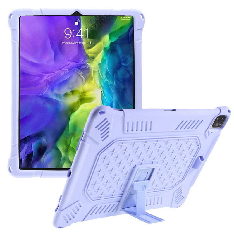 Se iPad Pro 12.9 (2022/2021/2020/2018) - Shockproof Hybridcover m/Kickstand - Lys lilla ✔ Kæmpe udvalg i  Capida ✔ Hurtig levering: 1 - 2 Hverdage samt billig fragt - Varenummer: CPD-V33101126306E og barcode / Ean: 101126306E på lager - Udsalg på Tablets tilbehør Spar op til 61% - Over 400 kendte brands på udsalg