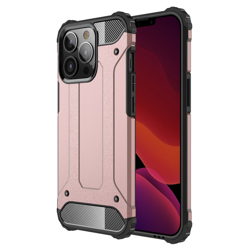 Se iPhone 13 Pro - Armor Guard Hybrid cover - Rosa guld ✔ Kæmpe udvalg i  Capida ✔ Hurtig levering: 1 - 2 Hverdage samt billig fragt - Varenummer: CPD-V33101126874D og barcode / Ean: 101126874D på lager - Udsalg på Mobil tilbehør Spar op til 57% - Over 400 kendte brands på udsalg