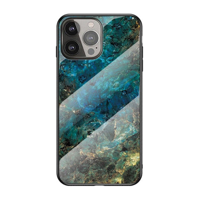 Se iPhone 13 Pro Max - Hybrid cover m/ Bagside af hærdet glas - Marmor Design - Emerald ❤ Kæmpe udvalg i Capida ❤ Hurtig levering: 1 - 2 Hverdage samt billig fragt - Varenummer: CPD-V33101128245C og barcode / Ean: 101128245C på lager - Udsalg på Mobil tilbehør Spar op til 54% - Over 454 kendte mærker på udsalg