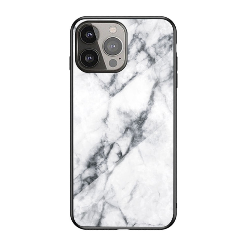 Se iPhone 13 Pro Max - Hybrid cover m/ Bagside af hærdet glas - Marmor Design - Hvid ❤ Kæmpe udvalg i Capida ❤ Hurtig levering: 1 - 2 Hverdage samt billig fragt - Varenummer: CPD-V33101128245F og barcode / Ean: 101128245F på lager - Udsalg på Mobil tilbehør Spar op til 52% - Over 454 kendte mærker på udsalg