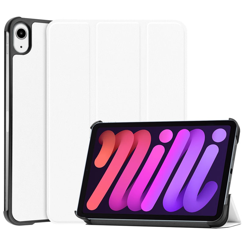 Se iPad mini 6 (2021) - Tri-Fold læder cover - Wake up/sleep funktion - Hvid ❤ Kæmpe udvalg i Capida ❤ Hurtig levering: 1 - 2 Hverdage samt billig fragt - Varenummer: CPD-V33101129201B og barcode / Ean: 101129201B på lager - Udsalg på Tablets tilbehør Spar op til 59% - Over 454 kendte brands på udsalg