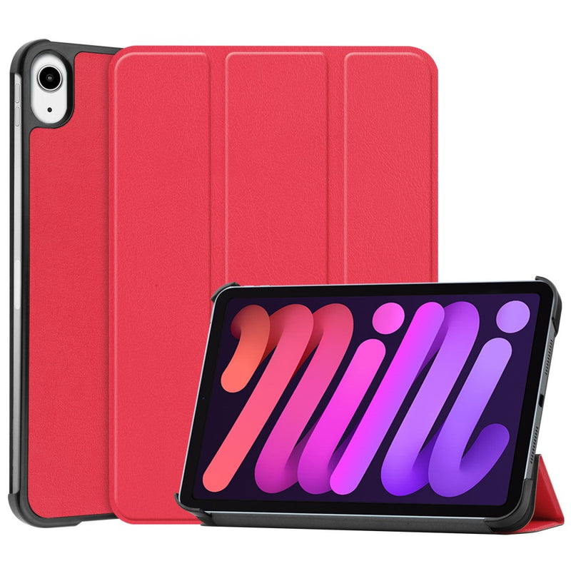 Se iPad mini 6 (2021) - Tri-Fold læder cover - Wake up/sleep funktion - Rød ❤ Kæmpe udvalg i Capida ❤ Hurtig levering: 1 - 2 Hverdage samt billig fragt - Varenummer: CPD-V33101129201D og barcode / Ean: 101129201D på lager - Udsalg på Tablets tilbehør Spar op til 51% - Over 454 design brands på udsalg