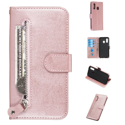 Se Samsung Galaxy A40 - Læder cover / pung med udvendig lomme - Rosa guld ❤ Kæmpe udvalg i Capida ❤ Hurtig levering: 1 - 2 Hverdage samt billig fragt - Varenummer: CPD-V33101221485C og barcode / Ean: 101221485C på lager - Udsalg på Mobil tilbehør Spar op til 65% - Over 454 design brands på udsalg