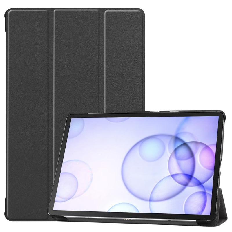 Se Samsung Galaxy Tab S6 T860/T865 - Tri-Fold læder cover/taske - Sort ❤ Kæmpe udvalg i Capida ❤ Hurtig levering: 1 - 2 Hverdage samt billig fragt - Varenummer: CPD-V33101221490A og barcode / Ean: 101221490A på lager - Udsalg på Tablets tilbehør Spar op til 53% - Over 454 kendte brands på udsalg