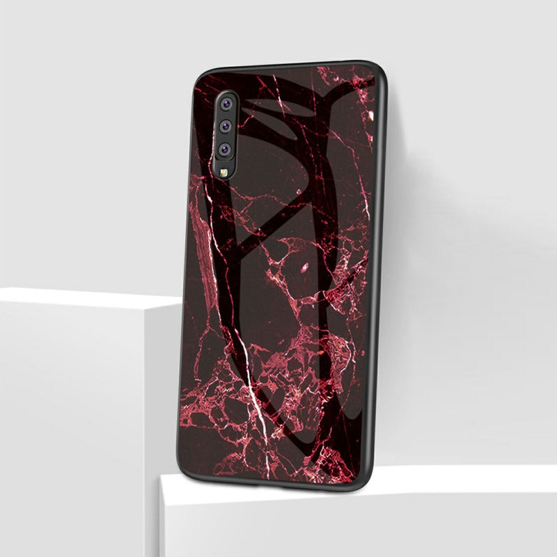 Se Samsung Galaxy A50 / A50s / A30s - Unique MARBLE Hybrid cover - Rød ✔ Kæmpe udvalg i  Capida ✔ Hurtig levering: 1 - 2 Hverdage samt billig fragt - Varenummer: CPD-V33101222225F og barcode / Ean: 101222225F på lager - Udsalg på Mobil tilbehør Spar op til 66% - Over 400 kendte brands på udsalg