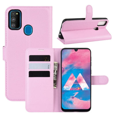 Se Samsung Galaxy M21/M30s - Læder cover / pung - Pink ✔ Kæmpe udvalg i  Capida ✔ Hurtig levering: 1 - 2 Hverdage samt billig fragt - Varenummer: CPD-V33101222260B og barcode / Ean: 101222260B på lager - Udsalg på Mobil tilbehør Spar op til 64% - Over 400 kendte brands på udsalg