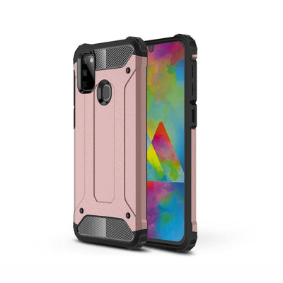 Se Samsung Galaxy M21/M30s - Armor Guard Hybrid cover - Rosa guld ✔ Kæmpe udvalg i  Capida ✔ Hurtig levering: 1 - 2 Hverdage samt billig fragt - Varenummer: CPD-V33101222327D og barcode / Ean: 101222327D på lager - Udsalg på Mobil tilbehør Spar op til 52% - Over 400 kendte brands på udsalg