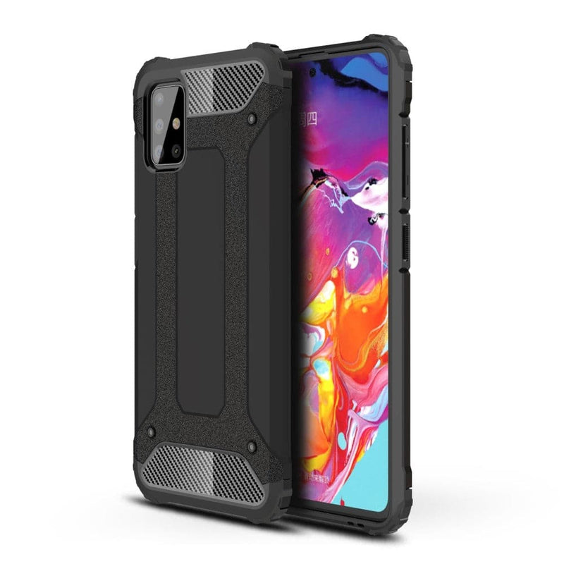 Se Samsung Galaxy A51 - Armor Guard Hybrid cover - Sort ✔ Kæmpe udvalg i  Capida ✔ Hurtig levering: 1 - 2 Hverdage samt billig fragt - Varenummer: CPD-V33101223426A og barcode / Ean: 101223426A på lager - Udsalg på Mobil tilbehør Spar op til 66% - Over 360 kendte mærker på udsalg