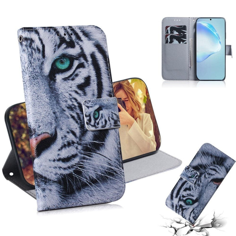 Se Samsung Galaxy S20 Plus / S20 Plus 5G - Mønstret læder cover / pung - Tiger ❤ Kæmpe udvalg i Capida ❤ Hurtig levering: 1 - 2 Hverdage samt billig fragt - Varenummer: CPD-V33101223794C og barcode / Ean: 101223794C på lager - Udsalg på Mobil tilbehør Spar op til 64% - Over 454 design brands på udsalg