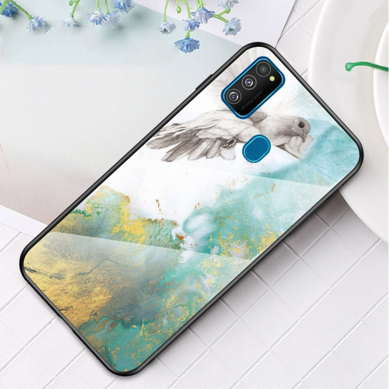 Se Samsung Galaxy M21/M30s - Hybrid cover med bagside af Hærdet glas - Marmor Design - Flyvende due ✔ Kæmpe udvalg i  Capida ✔ Hurtig levering: 1 - 2 Hverdage samt billig fragt - Varenummer: CPD-V33101223893E og barcode / Ean: 101223893E på lager - Udsalg på Mobil tilbehør Spar op til 66% - Over 400 kendte brands på udsalg