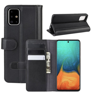 Se Samsung Galaxy A71 - Ægte læder cover / pung - Sort ✔ Kæmpe udvalg i  Capida ✔ Hurtig levering: 1 - 2 Hverdage samt billig fragt - Varenummer: CPD-V33101224104A og barcode / Ean: 101224104A på lager - Udsalg på Mobil tilbehør Spar op til 62% - Over 360 kendte mærker på udsalg