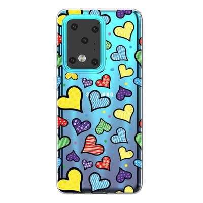 Se Samsung Galaxy S20 Ultra - Design gummi cover/etui - Hjerter ✔ Kæmpe udvalg i  Capida ✔ Hurtig levering: 1 - 2 Hverdage samt billig fragt - Varenummer: CPD-V33101224169G og barcode / Ean: 101224169G på lager - Udsalg på Mobil tilbehør Spar op til 56% - Over 360 kendte mærker på udsalg