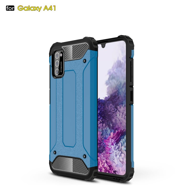 Se Samsung Galaxy A41 - Armor Guard Hybrid cover - Lyseblå ✔ Kæmpe udvalg i Capida ✔ Hurtig levering: 1 - 2 Hverdage samt billig fragt - Varenummer: CPD-V33101225829F og barcode / Ean: 101225829F på lager - Udsalg på Mobil tilbehør Spar op til 64% - Over 360 kendte mærker på udsalg