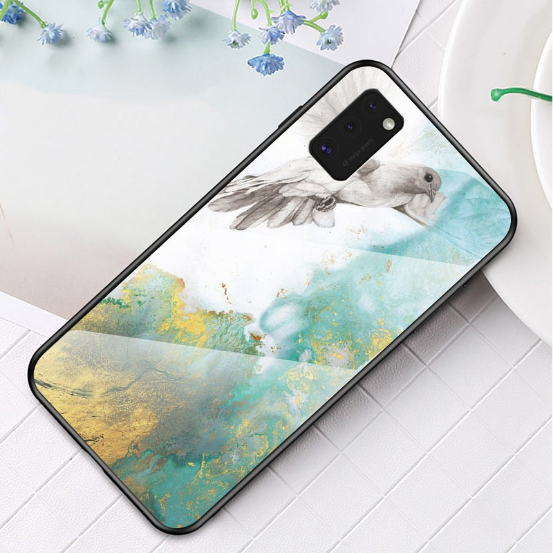 Se Samsung Galaxy A41 - Hardcover med hærdet glas bagside i Marmor Design - Flyvende fugl ✔ Kæmpe udvalg i Capida ✔ Hurtig levering: 1 - 2 Hverdage samt billig fragt - Varenummer: CPD-V33101226242C og barcode / Ean: 101226242C på lager - Udsalg på Mobil tilbehør Spar op til 57% - Over 360 kendte mærker på udsalg