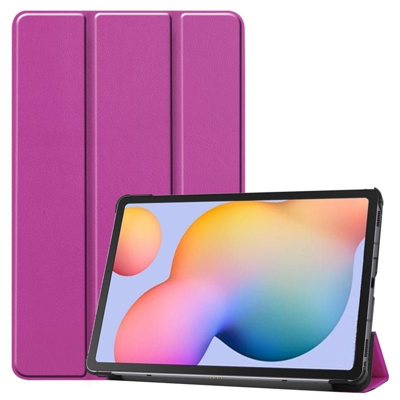 Se Samsung Galaxy Tab S6 Lite - Tri-Fold læder cover - Rosa ✔ Kæmpe udvalg i Capida ✔ Hurtig levering: 1 - 2 Hverdage samt billig fragt - Varenummer: CPD-V33101226303G og barcode / Ean: 101226303G på lager - Udsalg på Tablets tilbehør Spar op til 65% - Over 350 kendte brands på udsalg