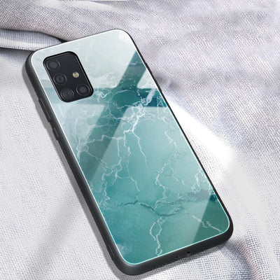 Se Samsung Galaxy A71 - Hard cover med bagside af Hærdet glas - Marmor design - Style D ✔ Kæmpe udvalg i Capida ✔ Hurtig levering: 1 - 2 Hverdage samt billig fragt - Varenummer: CPD-V33101226333D og barcode / Ean: 101226333D på lager - Udsalg på Mobil tilbehør Spar op til 55% - Over 350 kendte brands på udsalg