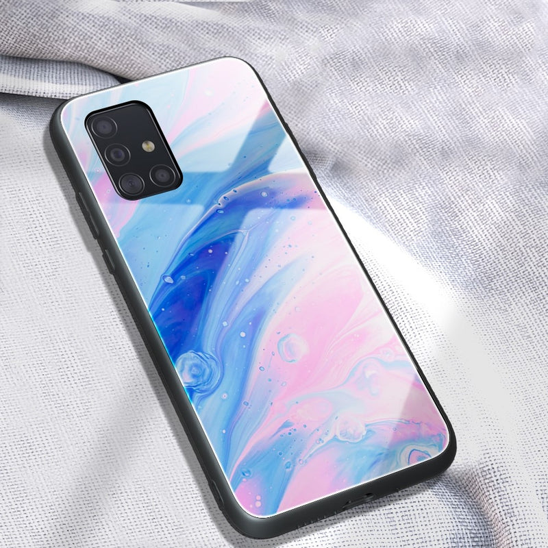 Se Samsung Galaxy A71 - Hard cover med bagside af Hærdet glas - Marmor design - Style E ✔ Kæmpe udvalg i Capida ✔ Hurtig levering: 1 - 2 Hverdage samt billig fragt - Varenummer: CPD-V33101226333E og barcode / Ean: 101226333E på lager - Udsalg på Mobil tilbehør Spar op til 54% - Over 350 kendte brands på udsalg