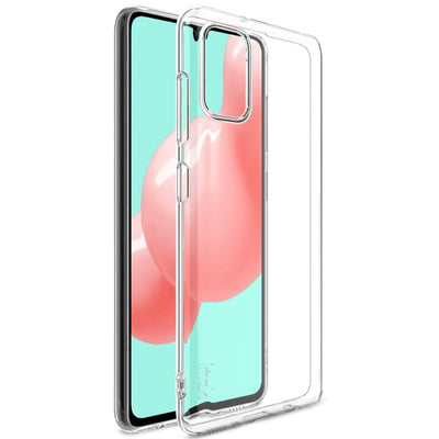 Se Samsung Galaxy A41 - IMAK Series 5 gummi cover - Transparent ✔ Kæmpe udvalg i Capida ✔ Hurtig levering: 1 - 2 Hverdage samt billig fragt - Varenummer: CPD-V33101226436A og barcode / Ean: 101226436A på lager - Udsalg på Mobil tilbehør Spar op til 67% - Over 350 kendte brands på udsalg