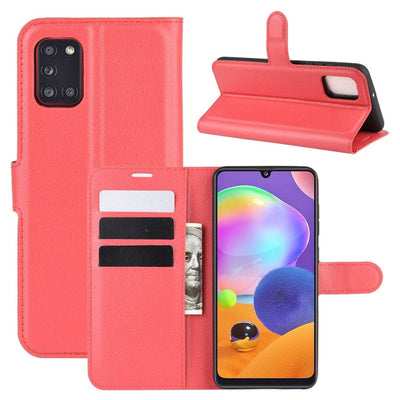 Se Samsung Galaxy A31 - Læder cover / pung - Rød ✔ Kæmpe udvalg i Capida ✔ Hurtig levering: 1 - 2 Hverdage samt billig fragt - Varenummer: CPD-V33101227122C og barcode / Ean: 101227122C på lager - Udsalg på Mobil tilbehør Spar op til 62% - Over 350 kendte brands på udsalg