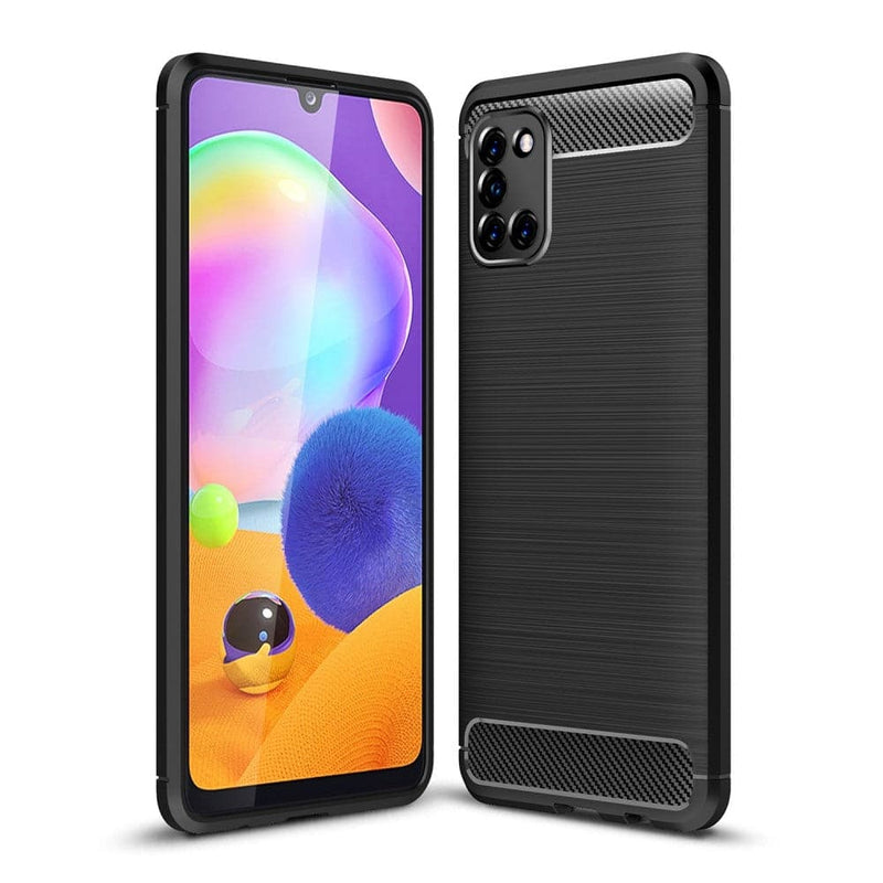 Se Samsung Galaxy A31 - Gummi cover i Børstet Design - Sort ✔ Kæmpe udvalg i Capida ✔ Hurtig levering: 1 - 2 Hverdage samt billig fragt - Varenummer: CPD-V33101227203A og barcode / Ean: 101227203A på lager - Udsalg på Mobil tilbehør Spar op til 66% - Over 412 kendte brands på udsalg