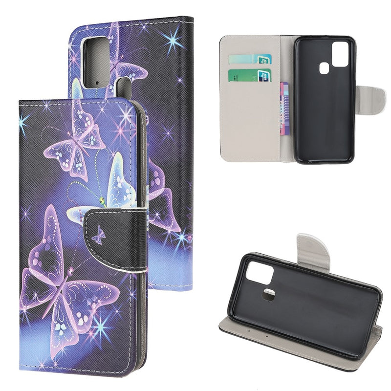 Se Samsung Galaxy M21 - Læder cover / pung i mønstret design - Magiske sommerfugle ✔ Kæmpe udvalg i Capida ✔ Hurtig levering: 1 - 2 Hverdage samt billig fragt - Varenummer: CPD-V33101228003E og barcode / Ean: 101228003E på lager - Udsalg på Mobil tilbehør Spar op til 59% - Over 412 kendte brands på udsalg