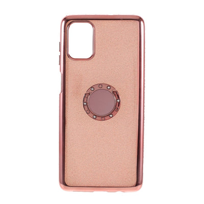 Se Samsung Galaxy M51 - GLITTER gummi cover - Indbygget Kickstand & magnetisk metalplade - Rosa guld ✔ Kæmpe udvalg i Capida ✔ Hurtig levering: 1 - 2 Hverdage samt billig fragt - Varenummer: CPD-V33101228639D og barcode / Ean: 101228639D på lager - Udsalg på Mobil tilbehør Spar op til 51% - Over 400 kendte brands på udsalg