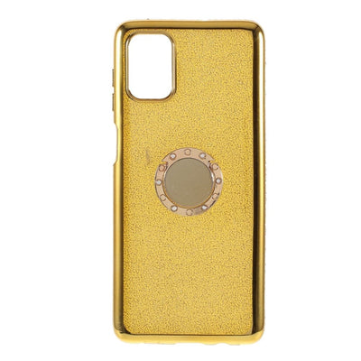 Se Samsung Galaxy M51 - GLITTER gummi cover - Indbygget Kickstand & magnetisk metalplade - Guld ✔ Kæmpe udvalg i Capida ✔ Hurtig levering: 1 - 2 Hverdage samt billig fragt - Varenummer: CPD-V33101228639E og barcode / Ean: 101228639E på lager - Udsalg på Mobil tilbehør Spar op til 67% - Over 400 kendte brands på udsalg