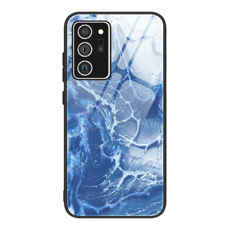 Se Samsung Galaxy Note 20 / Note 20 5G - Hybrid cover med bagside af glas - Marmor Design - 03 ❤ Kæmpe udvalg i Capida ❤ Hurtig levering: 1 - 2 Hverdage samt billig fragt - Varenummer: CPD-V33101229070C og barcode / Ean: 101229070C på lager - Udsalg på Mobil tilbehør Spar op til 64% - Over 434 design brands på udsalg