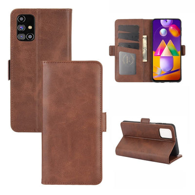 Se Samsung Galaxy M31s - Læder pung / cover - Kaffe ❤ Kæmpe udvalg i Capida ❤ Hurtig levering: 1 - 2 Hverdage samt billig fragt - Varenummer: CPD-V33101230226E og barcode / Ean: 101230226E på lager - Udsalg på Mobil tilbehør Spar op til 67% - Over 434 design brands på udsalg