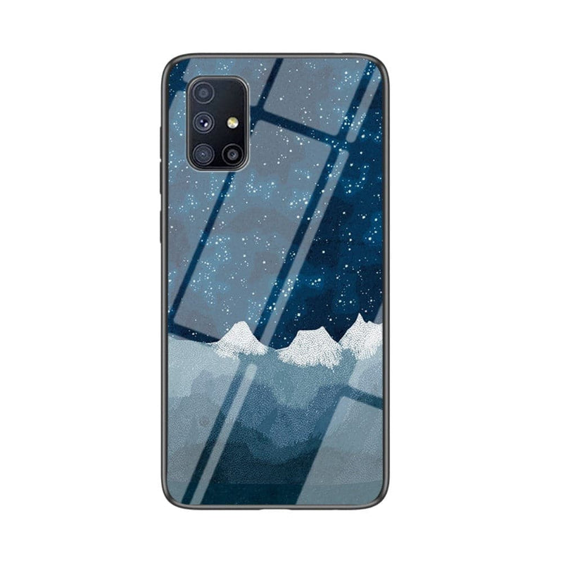 Se Samsung Galaxy M31s - Starry Sky Hybrid cover med Bagside af Hærdet Glas - Stjernehimmel ❤ Kæmpe udvalg i Capida ❤ Hurtig levering: 1 - 2 Hverdage samt billig fragt - Varenummer: CPD-V33101230647E og barcode / Ean: 101230647E på lager - Udsalg på Mobil tilbehør Spar op til 67% - Over 785 kendte brands på udsalg