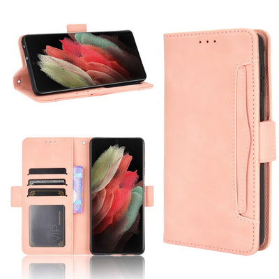 Se Samsung Galaxy S21 Ultra 5G - Læder cover / pung - udvendig aftagelig kortholder - Pink ❤ Stort online udvalg i Capida ❤ Hurtig levering: 1 - 2 Hverdage samt billig fragt - Varenummer: CPD-V33101232899B og barcode / Ean: på lager - Udsalg på Mobil tilbehør Spar op til 51% - Over 785 kendte brands på udsalg