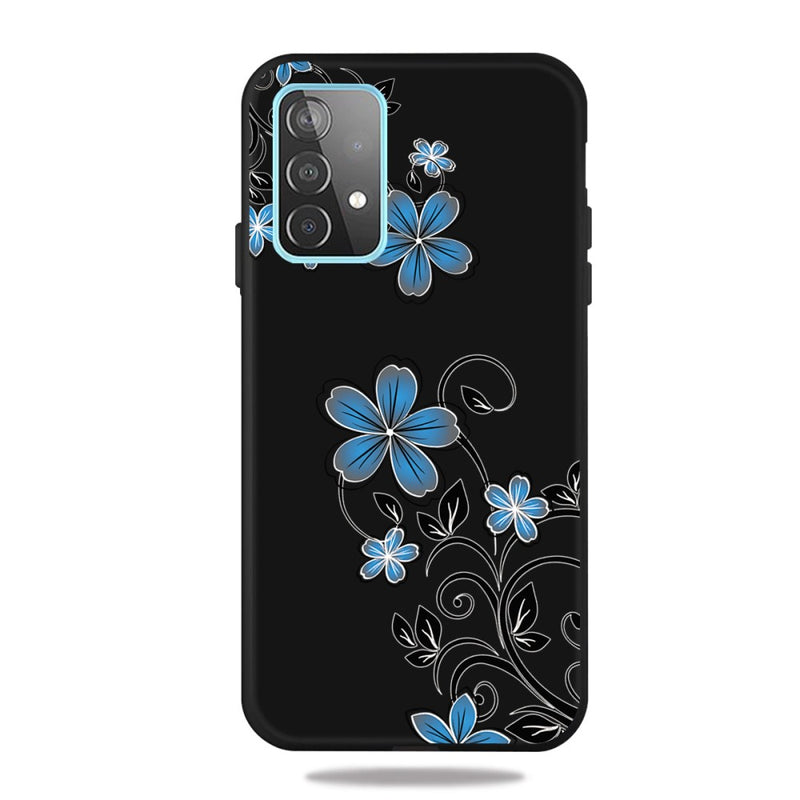 Se Samsung Galaxy A72 - Gummi cover - Printet Design - Blå blomster ❤ Stort online udvalg i Capida ❤ Hurtig levering: 1 - 2 Hverdage samt billig fragt - Varenummer: CPD-V33101232954E og barcode / Ean: på lager - Udsalg på Mobil tilbehør Spar op til 58% - Over 785 kendte brands på udsalg