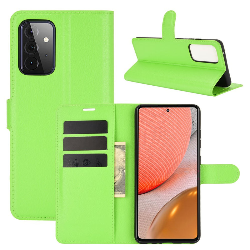 Se Samsung Galaxy A72 - Læder cover / pung - Grøn ❤ Stort online udvalg i Capida ❤ Hurtig levering: 1 - 2 Hverdage samt billig fragt - Varenummer: CPD-V33101233142A og barcode / Ean: på lager - Udsalg på Mobil tilbehør Spar op til 54% - Over 785 kendte brands på udsalg