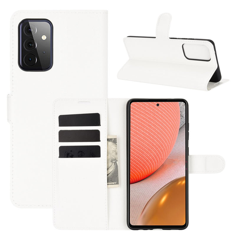 Se Samsung Galaxy A72 - Læder cover / pung - Hvid ❤ Stort online udvalg i Capida ❤ Hurtig levering: 1 - 2 Hverdage samt billig fragt - Varenummer: CPD-V33101233142B og barcode / Ean: på lager - Udsalg på Mobil tilbehør Spar op til 53% - Over 785 kendte brands på udsalg