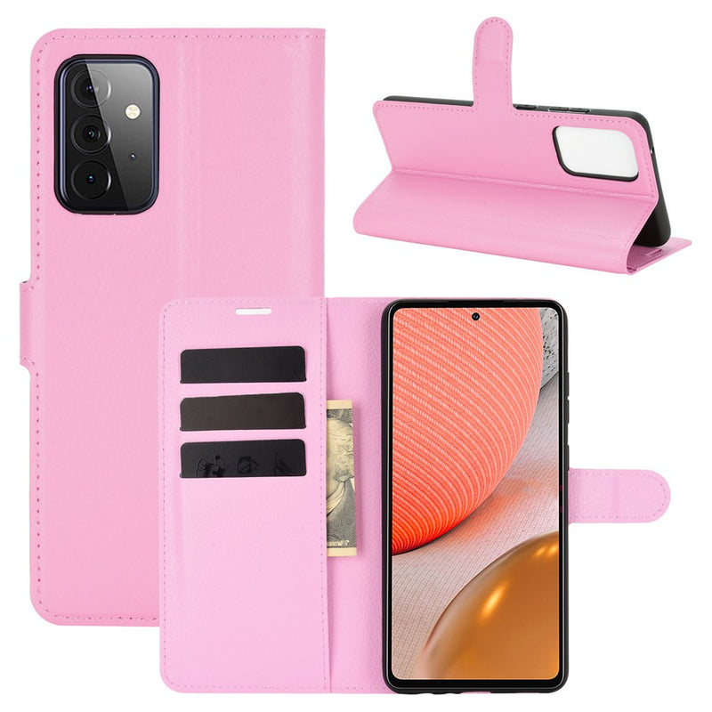 Se Samsung Galaxy A72 - Læder cover / pung - Pink ❤ Stort online udvalg i Capida ❤ Hurtig levering: 1 - 2 Hverdage samt billig fragt - Varenummer: CPD-V33101233142C og barcode / Ean: på lager - Udsalg på Mobil tilbehør Spar op til 52% - Over 785 kendte brands på udsalg