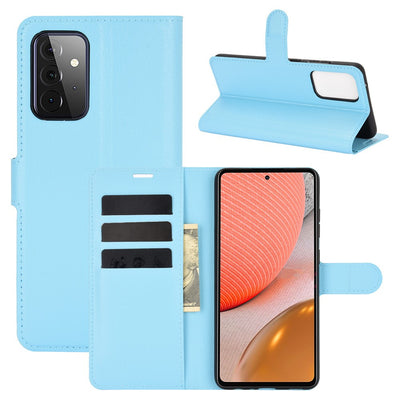 Se Samsung Galaxy A72 - Læder cover / pung - Blå ❤ Stort online udvalg i Capida ❤ Hurtig levering: 1 - 2 Hverdage samt billig fragt - Varenummer: CPD-V33101233142F og barcode / Ean: på lager - Udsalg på Mobil tilbehør Spar op til 66% - Over 785 kendte brands på udsalg