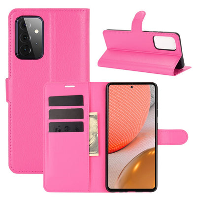 Se Samsung Galaxy A72 - Læder cover / pung - Rosa ❤ Stort online udvalg i Capida ❤ Hurtig levering: 1 - 2 Hverdage samt billig fragt - Varenummer: CPD-V33101233142G og barcode / Ean: på lager - Udsalg på Mobil tilbehør Spar op til 65% - Over 785 kendte brands på udsalg