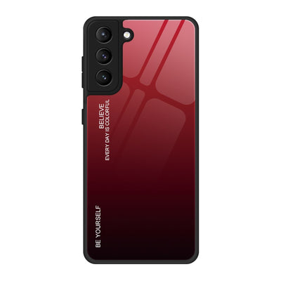 Se Samsung Galaxy S21 FE 5G - Gradient Hybrid cover - Bagside af hærdet glas - Rød/sort ❤ Kæmpe udvalg i Capida ❤ Hurtig levering: 1 - 2 Hverdage samt billig fragt - Varenummer: CPD-V33101236252G og barcode / Ean: 101236252G på lager - Udsalg på Mobil tilbehør Spar op til 55% - Over 454 kendte mærker på udsalg